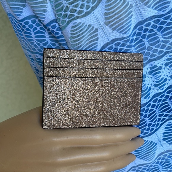 Kate Spade Shimmy Glitter Boxed Small Card Holder - Picture 9 of 16